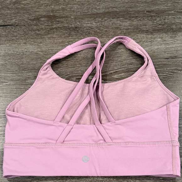 Lululemon Pink Women's Sports Bra - Picture 2 of 2